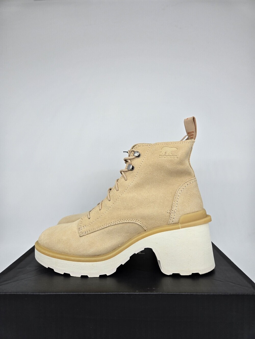Sorel Women's Hi-Line Waterproof Lace-Up Boot Shoes Size 9
